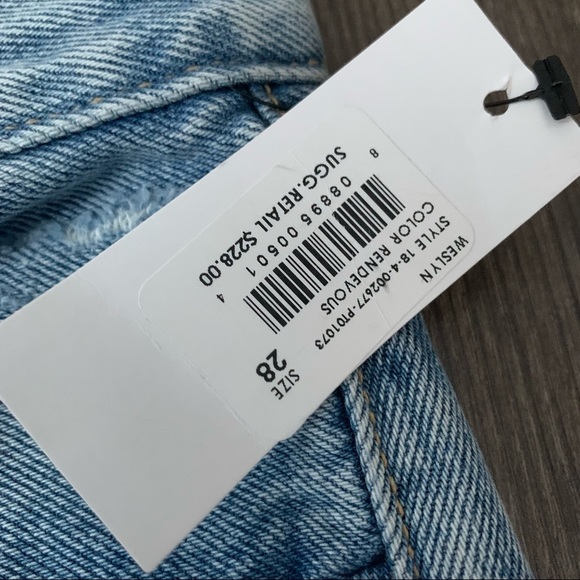 Joie NWT Weslyn Raw Hem High Rise Jeans - Picture 8 of 16